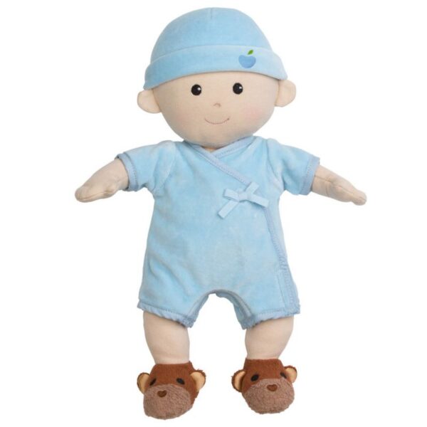 Apple Park Baby Boy Organic Cotton Doll Blue from Gimme the Good Stuff 001