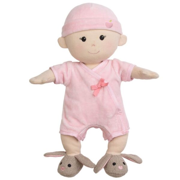 Apple Park Organic Cotton Doll Pink from Gimme the Good Stuff 001