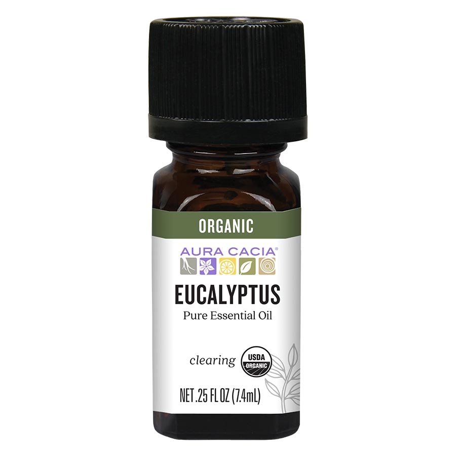 Aura Cacia Organic Essential Oil Eucalyptus from Gimme the Good Stuff