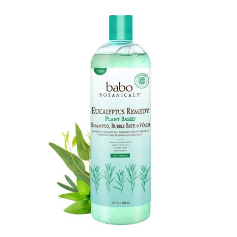 Babo Botanicals Eucalyptus Bubble Bath and Wash from Gimme the Good Stuff