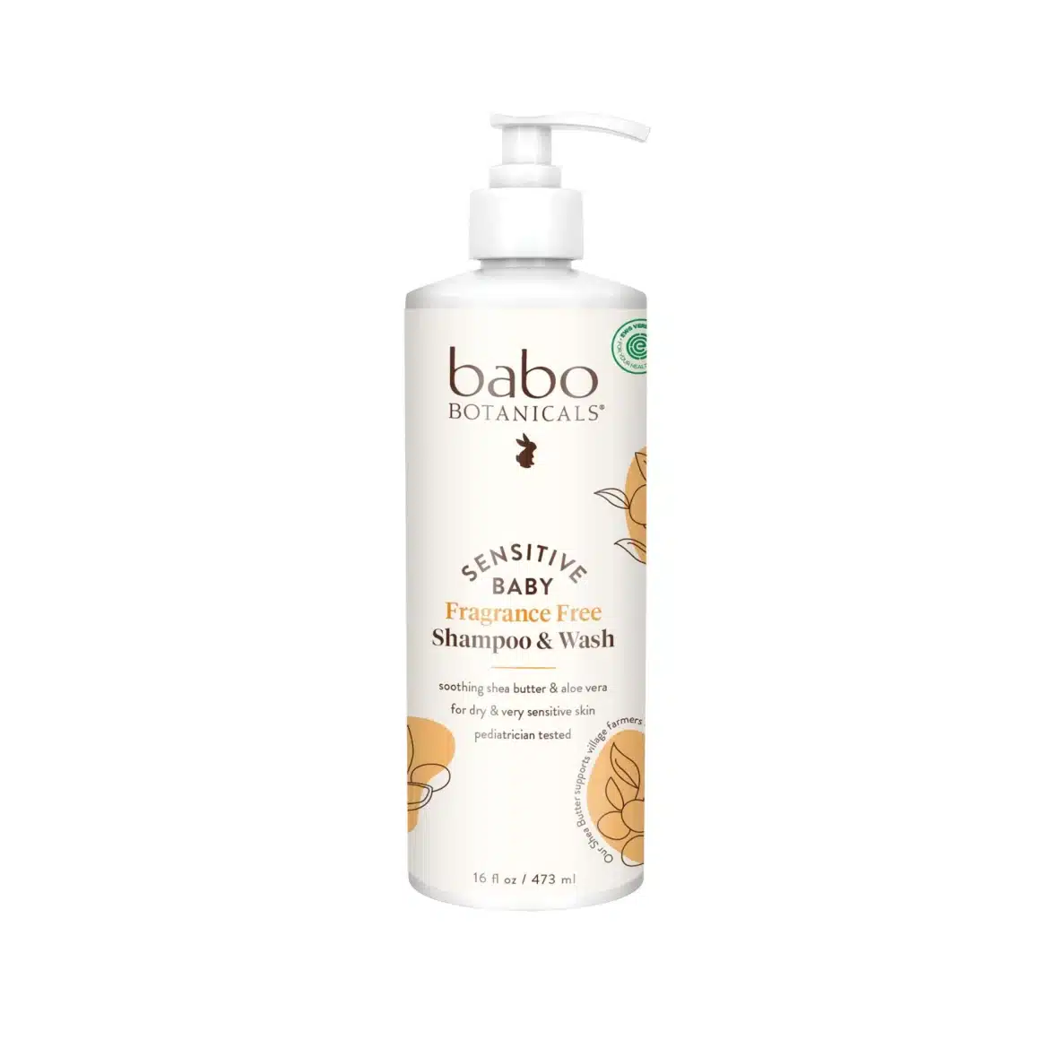 Babo Botanicals Moisturizing Baby Shampoo & Wash - 16oz from gimme the good stuff