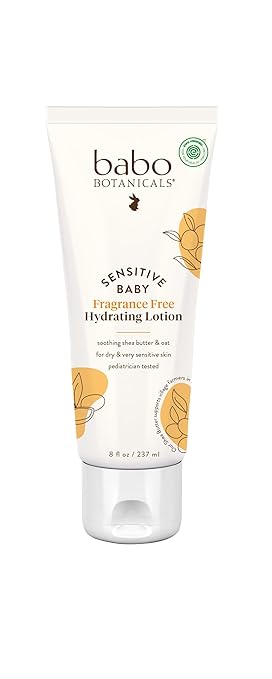 Babo Botanicals Sensitive Baby Fragrance Free Daily Hydra Lotion from gimme the good stuff