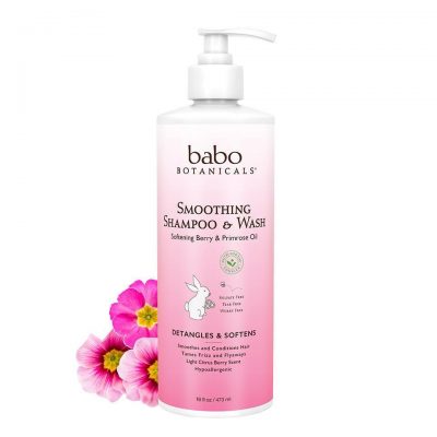 Babo Botanicals Smoothing Shampoo Wash from Gimme the Good Stuff 16oz