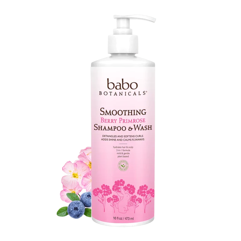 Babo Botanicals Smoothing Shampoo and Wash 16 oz from Gimme the Good Stuff