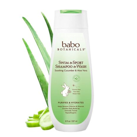 Babo Botanicals Swim Sport Shampoo Wash from Gimme the Good Stuff