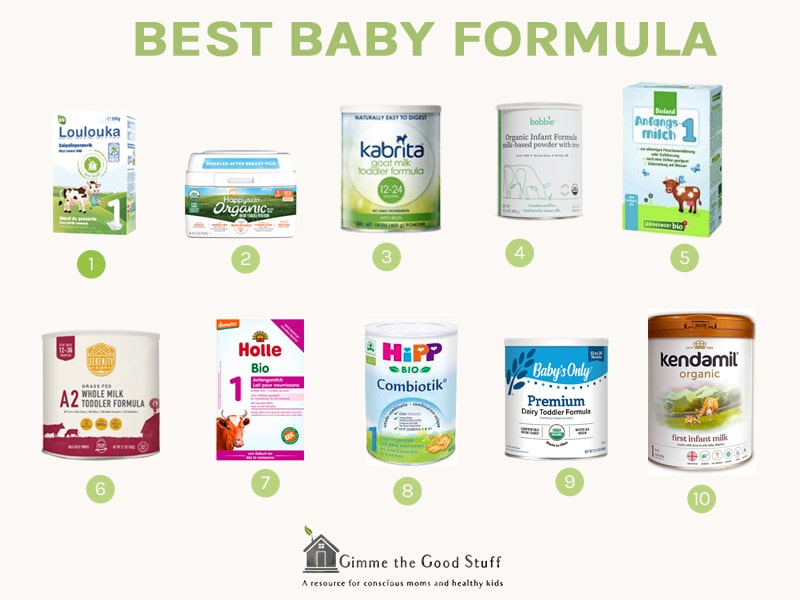 Organic Baby Formula Guide Gimme The Good Stuff