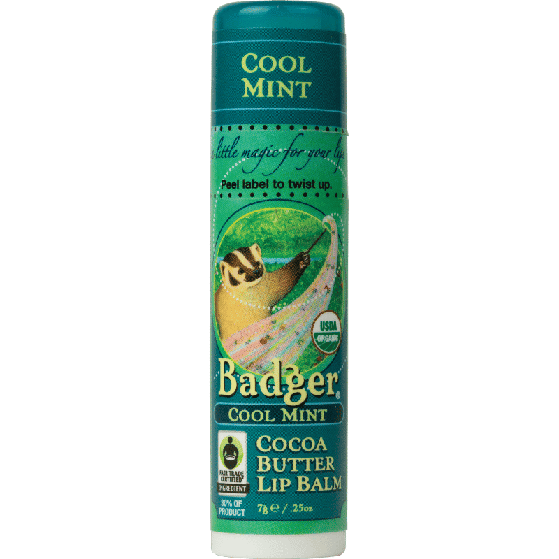 Badger Cool Mint Lip Balm from Gimme the Good Stuff