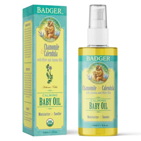 Badger Organic Baby Oil from Gimme the Good Stuff