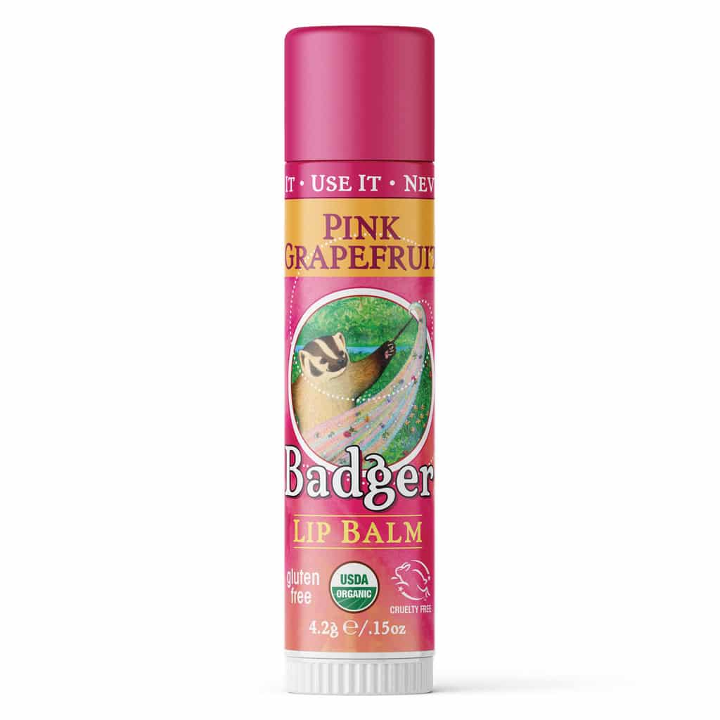 Badger Pink Grapefruit Organic Lip Balm from Gimme the Good Stuff 001