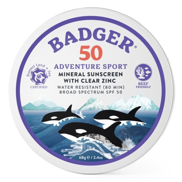 Badger Sport Organic Mineral Sunscreen from Gimme the Good Stuff