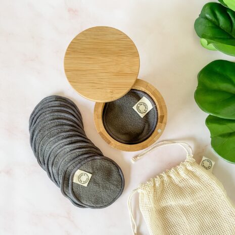 Bamboo Charcoal Reusable Facial Rounds from Ginme the Good Stuff 003
