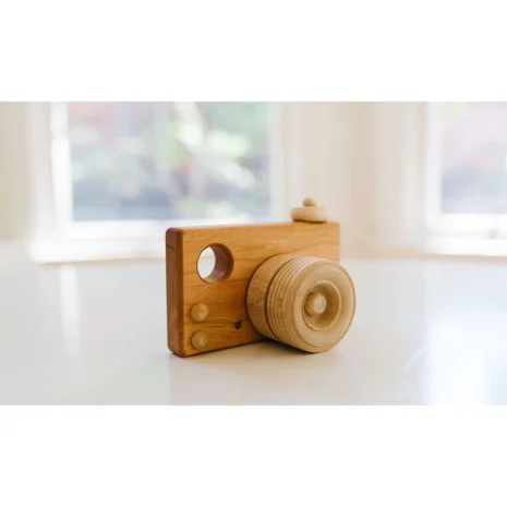 Bannor Toys Wooden Toy Camera for Kids from Gimme the Good Stuff