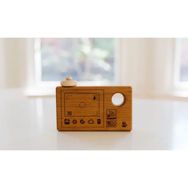Bannor Toys Wooden Toy Camera for Kids from Gimme the Good Stuff