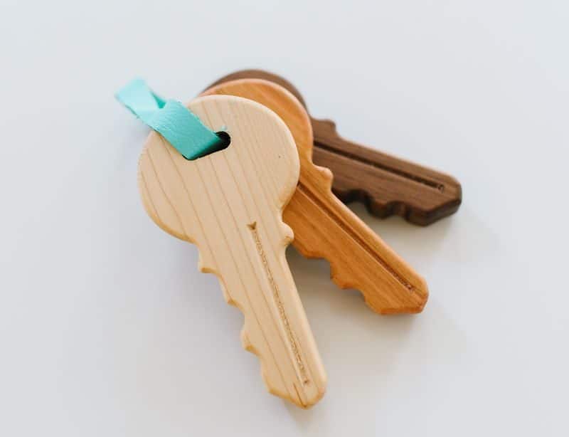 Bannor Toys Wooden Toy Keys from Gimme the Goods Stuff 002