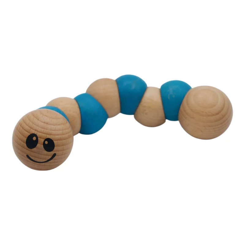 Begin Again Earthworm Wooden Toy from Gimme the Good Stuff