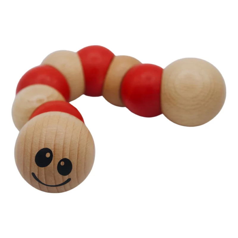 Begin Again Earthworm Wooden Toy from Gimme the Good Stuff