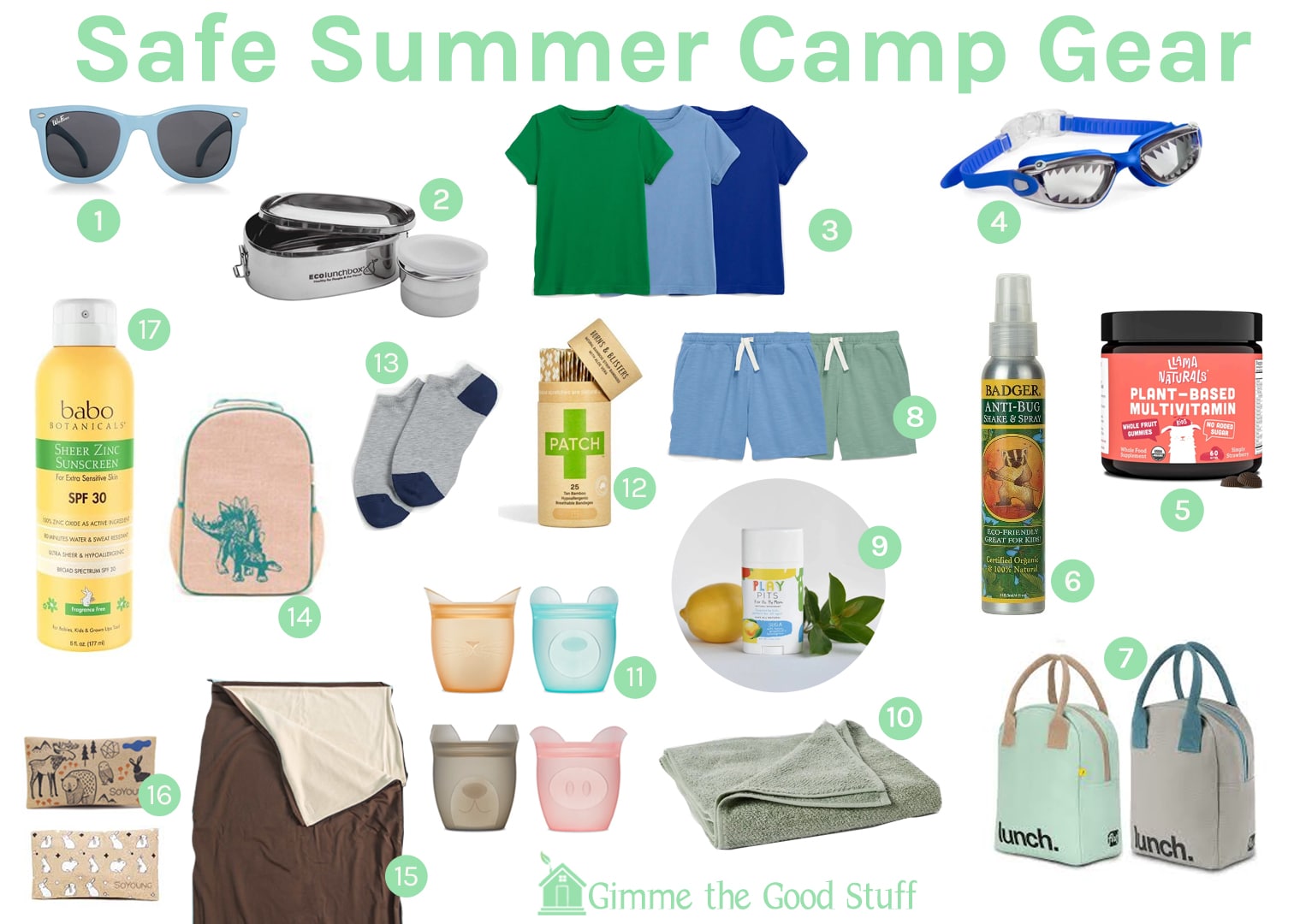Summer Camp supplies