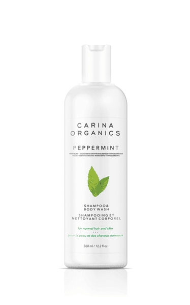 Carina Organics Peppermint Shampoo or BOdy Wash from Gimme the Good Stuff