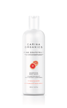 Carina Organics Pink Grapefruit Shampoo And Body Wash from gimme the good stuff.org