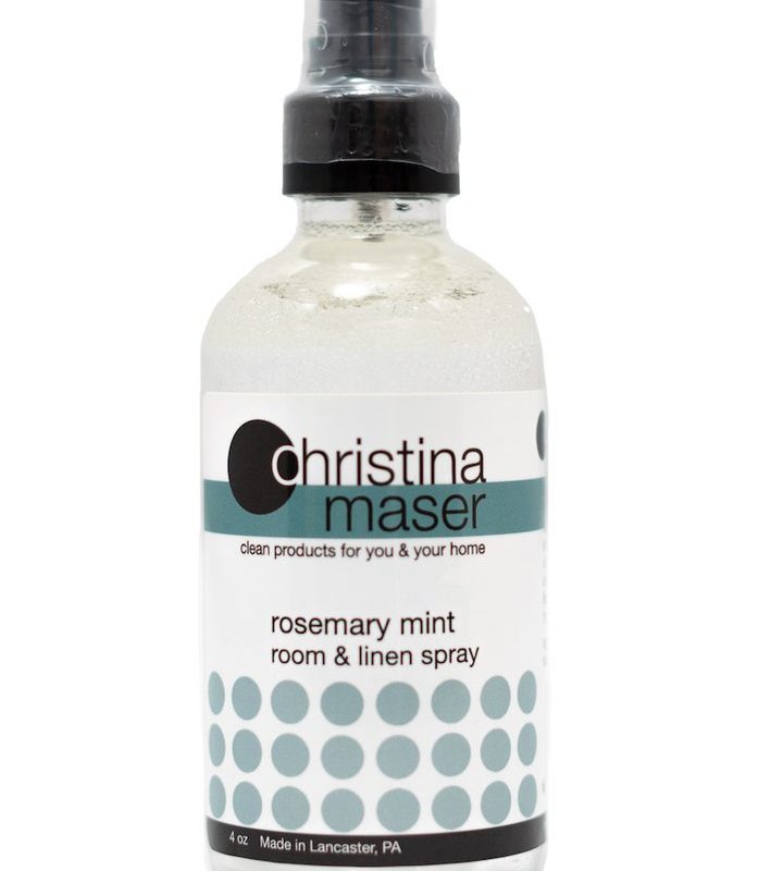 Christina Maser rosemary mint room spray from gimme the good stuff
