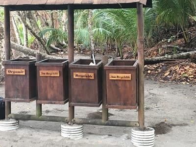 Costa Rica Arenas del Mar beach recycling Gimme the Good Stuff
