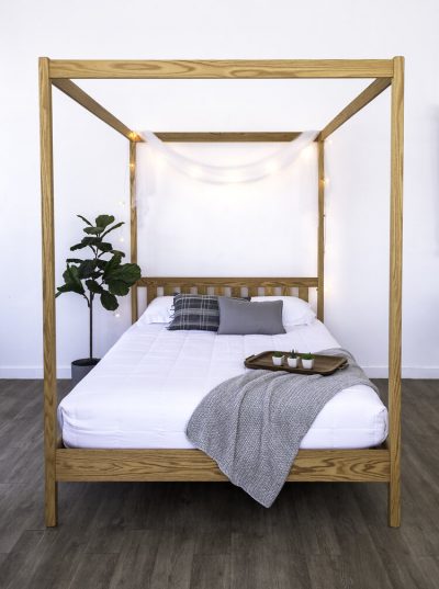 Clean Sleep Four Poster Craftsman Bed Frame from Gimme the Good Stuff