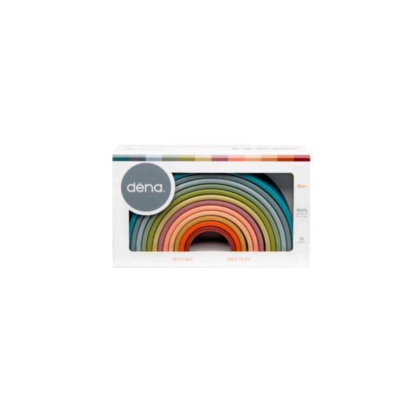 Dena Nature Rainbow Silicone Toy from Gimme the Good Stuff Large 002