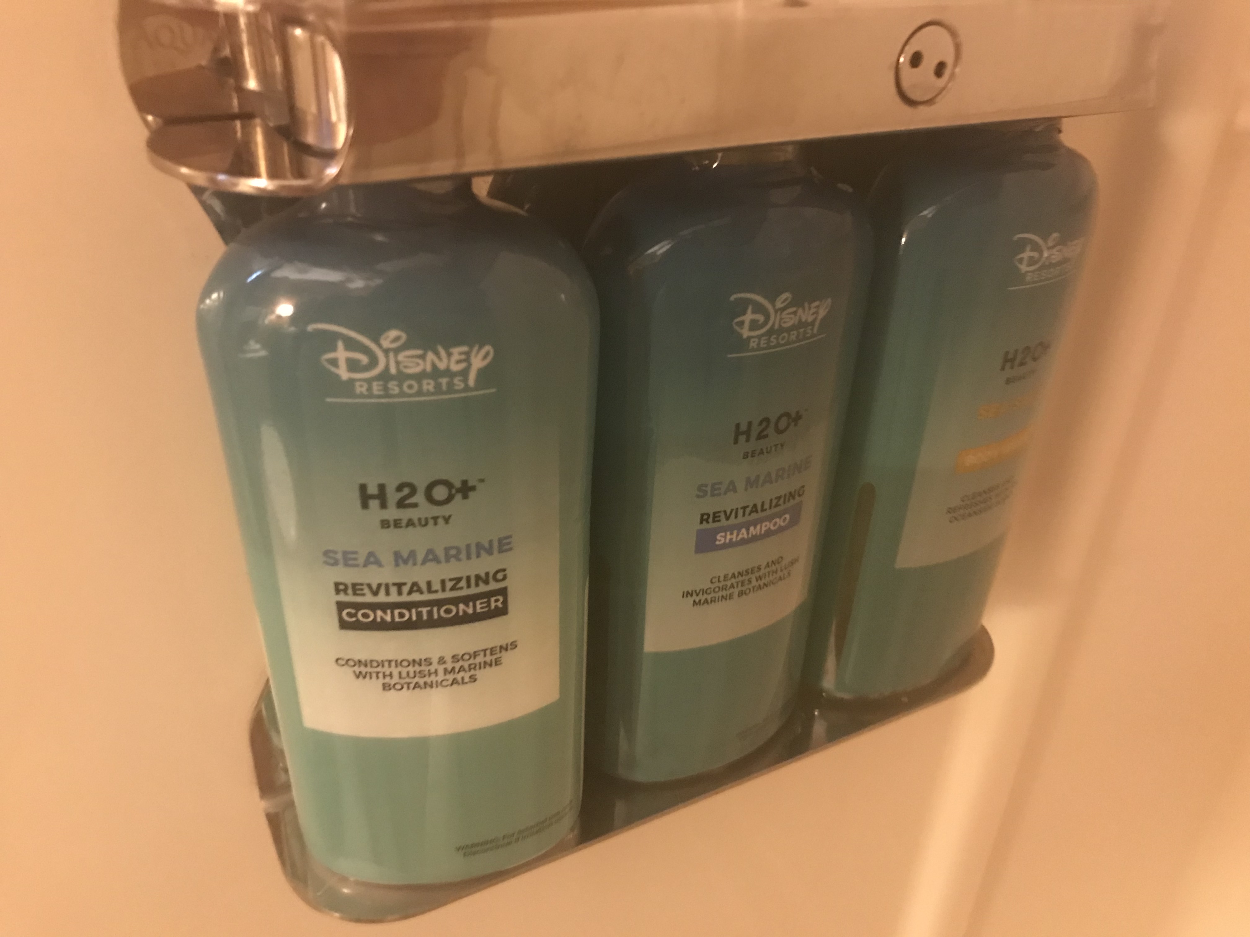 Disney Resorts large shampoo conditioner gimme the good stuff