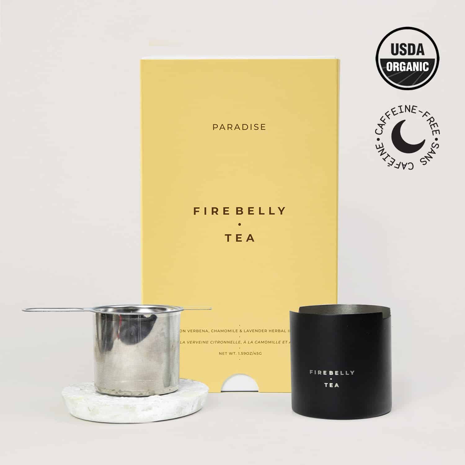 Organic Herbal Tea Kit from Firebelly Tea