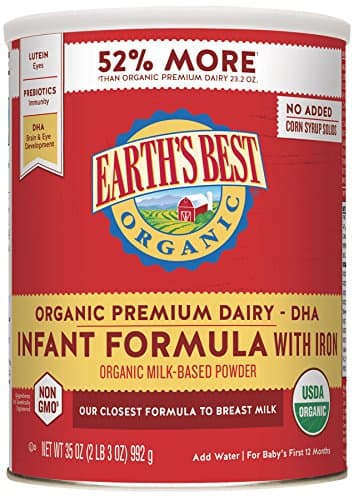 organic baby formula canada