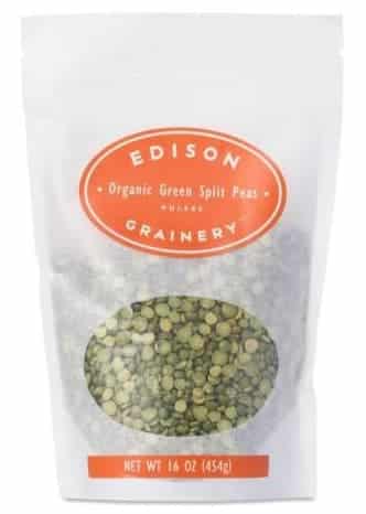 Edison Grainery Organic Split Peas | Gimme the Good Stuff