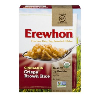 Erewhon Cinnamon Crispy Brown Rice Cereal from Gimme the Good Stuff