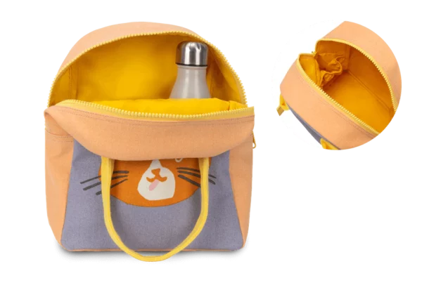 Fluf Organic Cotton Lunch Boxes Cat from Gimme the Good Stuff 002