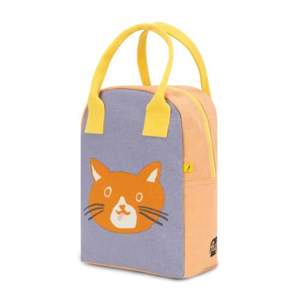Fluf Organic Cotton Lunch Boxes Cat from Gimme the Good Stuff 002