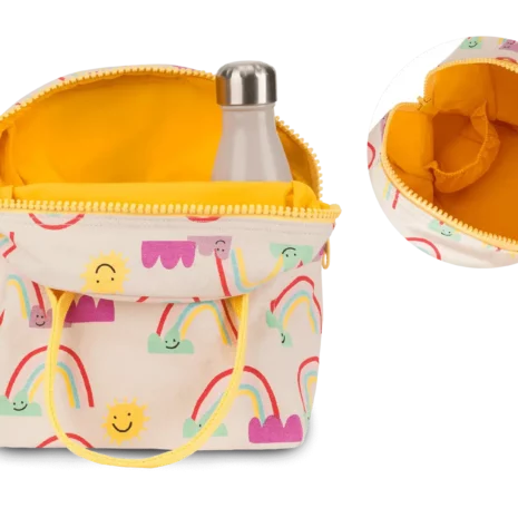 Fluf Organic Cotton Lunch Box Rainbows from Gimme the Good Stuff 002