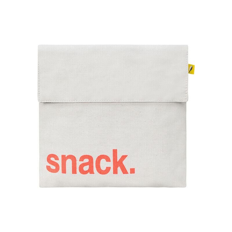 Fluf Organic Cotton Snack Bags from Gimme the Good Stuff Orange 001