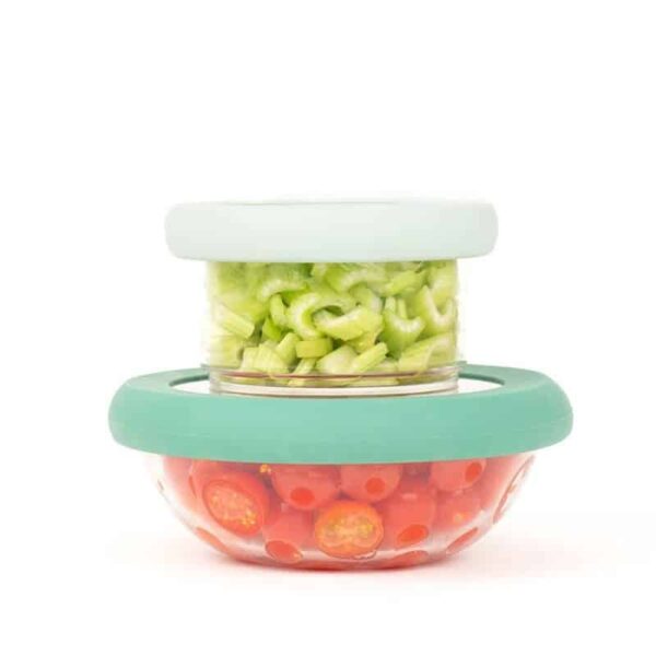 Food Huggers Silicone Lids Set from Gimme the Good Stuff