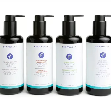 Soapwalla Everyday Wash Quartet from Gimme the Good Stuff