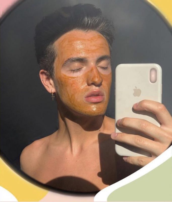 Golde Papaya Bright Face Mask from gimme the good stuff
