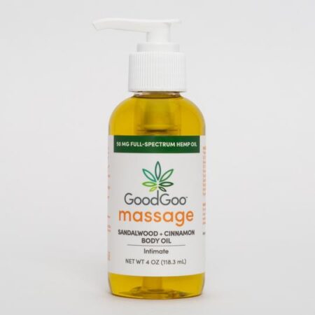 Good Goo Full Spectrum Hemp Intimate Massage Oil from Gimme the Good Stuff