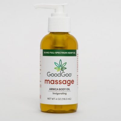 Good Goo Full Spectrum Hemp Invigorating Massage Oil from Gimme the Good Stuff