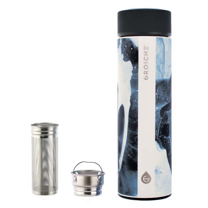 Grosche black marble tea infuser from gimme the good stuff