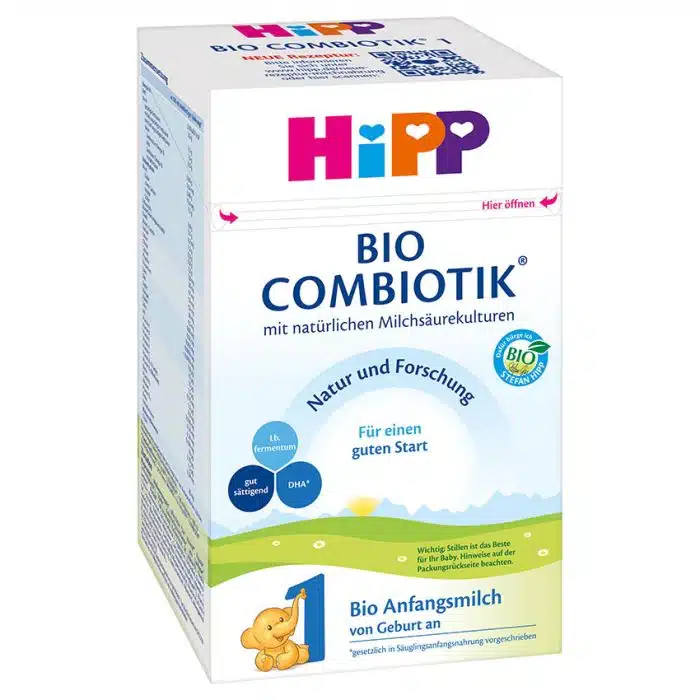 HiPP Organic Stage 1 Infant Formula – 600 Gram Box