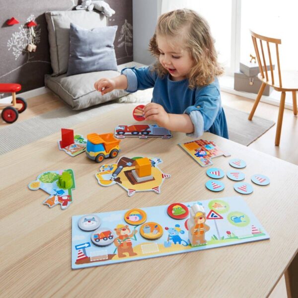 Haba Building Site Game Play From GimmeThe Good Stuff