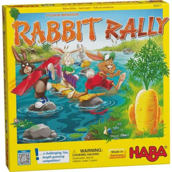 Haba Rabbit Rally Guessing Game from gimme the good stuff