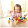Haba Rainbow Whirls Wooden Peg Game from Gimme the Good Stuff 003