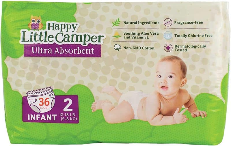 Happy little camper diaper gimme the good stuff