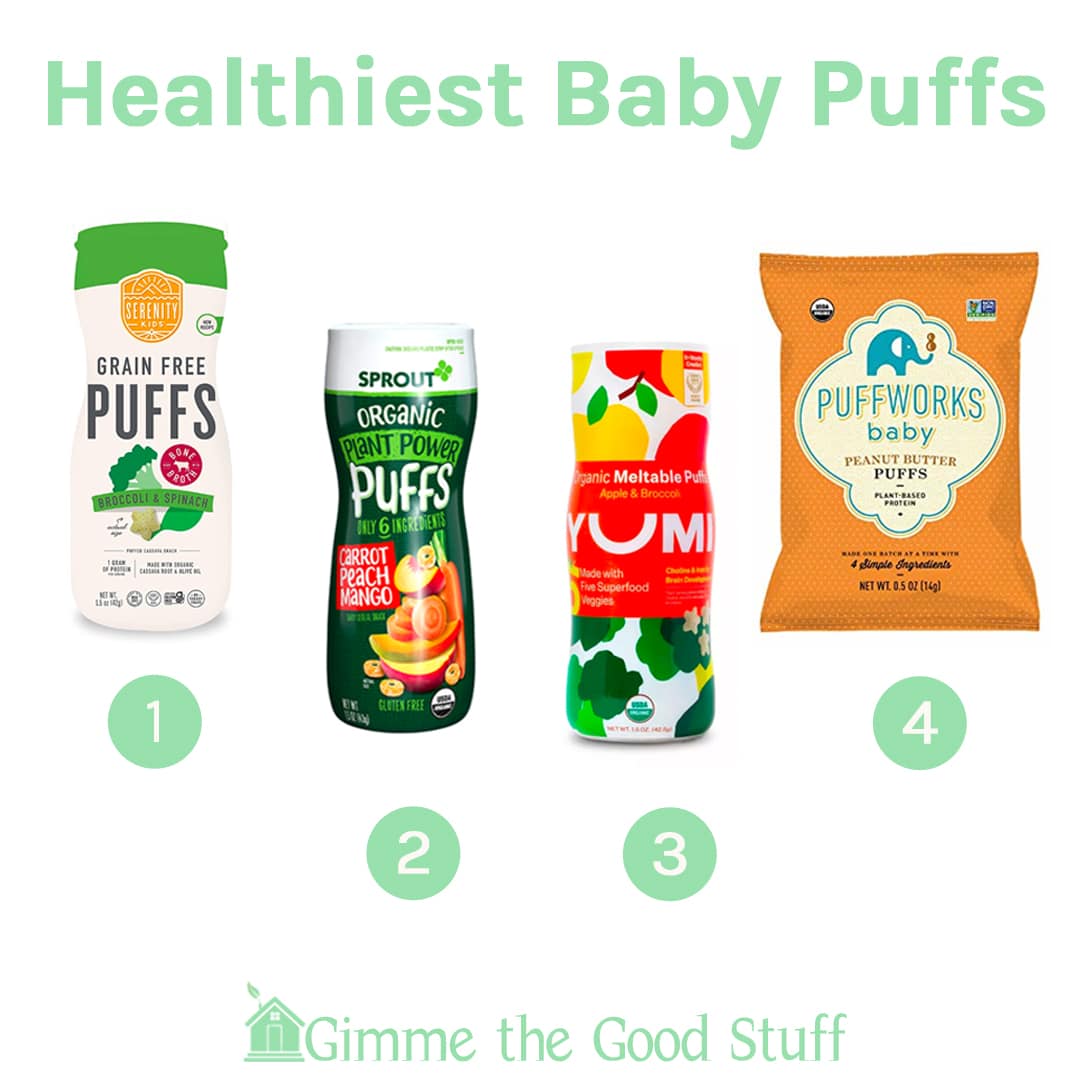 Healthiest baby puffs brand