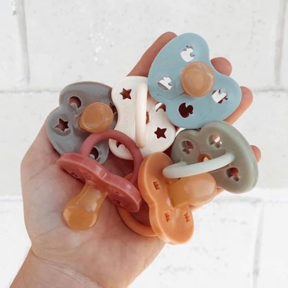 Hevea Colored Pacifier from gimme the good stuff