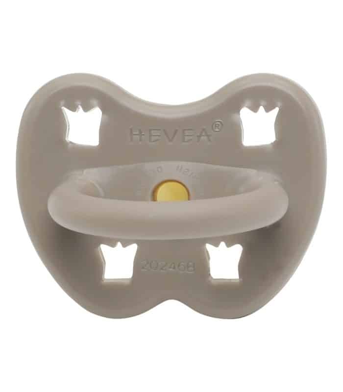 Hevea Reindeer Grey Natural Rubber Pacifier from Gimme the Good Stuff